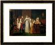 Marie-Louise (1791-1847) Of Austria Bidding Farewell To Her Family In Vienna 13Th March 1810, 1812 by Pauline Auzou Limited Edition Print