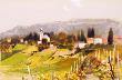 Dans Le Vignoble En Bourgogne by Michel Jouenne Limited Edition Print