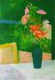 Bouquet Au Vase Vert by Renã© Genis Limited Edition Print