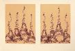 La Danse Des Tour Eiffel Ii by Pol Bury Limited Edition Print