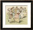 England Couples County Dancing On The Village Green by Randolph Caldecott Limited Edition Pricing Art Print