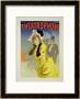 Reproduction Of A Poster Advertising Theatrophone, 1890 by Jules Cheret Limited Edition Print