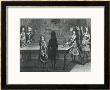 Louis Xiv Playing Billiards With Philippe I Duke Of Orleans, The Count Of Toulouse by Antoine Trouvain Limited Edition Print