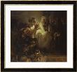 Denial Of St. Peter by Rembrandt Van Rijn Limited Edition Print