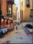 Street Cafe After Rain Venice by Haixia Liu Limited Edition Print