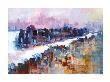 New York And Manhattan Island by Colin Ruffell Limited Edition Print