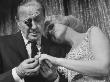 Tv Star Jack Benny Clowning With Singer Jane Morgan In One Man Show At Ziegfeld Theater by Yale Joel Limited Edition Print