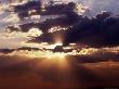 Clouds And Sun Rays by Doug Mazell Limited Edition Print