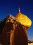 Kyaiktiyo Pagoda, A 2,500 Year Old Temple Covered In Gold Leaf, Known As Golden Rock - Myanmar by Juliet Coombe Limited Edition Print