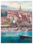Mediterranean Harbor L by Peter Bell Limited Edition Print