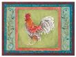 Montier Rooster by Renee Charisse Jardine Limited Edition Pricing Art Print