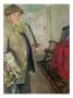 Self Portrait, 1883 (Oil On Canvas) by Christian Krohg Limited Edition Print