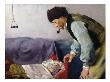Niels Haihede And Little Sophus, 1883 (Oil On Canvas) by Christian Krohg Limited Edition Pricing Art Print