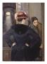 A Meeting (Albertine), 1885 (Oil On Canvas) by Christian Krohg Limited Edition Pricing Art Print