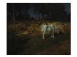 The Doctor's Horse (Oil On Canvas) by Fritz Thaulow Limited Edition Pricing Art Print
