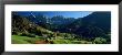 Buildings On A Landscape, Dolomites, Funes Valley, Le Odle, Santa Maddalena, Tyrol, Italy by Panoramic Images Limited Edition Print