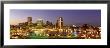 City At Night Viewed From Federal Hill Park, Baltimore, Maryland, Usa by Panoramic Images Limited Edition Print