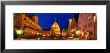 Town Center Decorated With Christmas Lights, Rothenburg, Germany by Panoramic Images Limited Edition Print