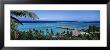 High Angle View Of Beach Huts, Kia Ora, Moorea, French Polynesia by Panoramic Images Limited Edition Print