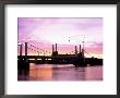 Dawn Over Battersea Power Station And Chelsea Bridge, London, England, United Kingdom by Nick Wood Limited Edition Print