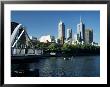 City Skyline And River Yarra, Melbourne, Victoria, Australia by G Richardson Limited Edition Print