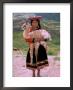 Indian Girl With Llama, Cusco, Peru by Pete Oxford Limited Edition Print