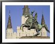 Jackson Square, St. Louis Cathedral, New Orleans, Louisiana, Usa by Charles Bowman Limited Edition Print