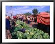 Vendors Manning Melon Stalls At Market In Kashgar, Kashgar, Xinjiang, China by Grant Dixon Limited Edition Print