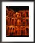 Louvre Museum Facade Illuminated Night, Paris, France by Mark Newman Limited Edition Print