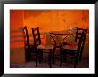Sunset Light On Cafe Tables, Athens, Greece by Walter Bibikow Limited Edition Print