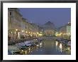 Grande Canale And Sant Antonio Thaumaturgo Christian Church, Trieste, Friuli-Venezia, Italy by Charles Bowman Limited Edition Print