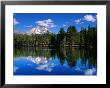 Mt. Lassen And Reflection Lake, California by John Elk Iii Limited Edition Print