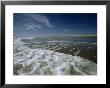 Atlantic Ocean Surf Washes The Sand Beneath A Blue Sky, Assateague Island, Virginia by James P. Blair Limited Edition Print