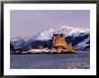 Eilean Donan Castle In Winter, Highlands, Scotland by Pearl Bucknell Limited Edition Print