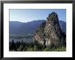 View Of Beacon Rock On The Columbia River, Beacon Rock State Park, Washington, Usa by Connie Ricca Limited Edition Print