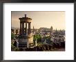 The Dugald Stewart Monument And View Over Princes St., Scotland, Uk by Roy Rainford Limited Edition Print