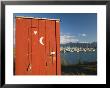Outhouse And Boat Harbor, Homer, Kenai Peninsula, Alaska, Usa by Walter Bibikow Limited Edition Pricing Art Print
