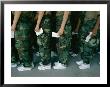 Marine Recruits Standing In Line by Karen Kasmauski Limited Edition Print