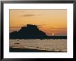 View To Mont Orgueil At Sunrise, Gorey, Jersey, Channel Islands, Uk by Ruth Tomlinson Limited Edition Print