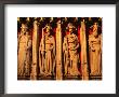 Carved Figures In Porticos On Facade Of York Minster, York, England by Glenn Beanland Limited Edition Pricing Art Print