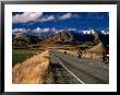 Motorcyle Touring Through The Countryside Around Maniototo, Otago, New Zealand by David Wall Limited Edition Print