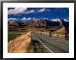 Motorcyle Touring Through The Countryside Around Maniototo, Otago, New Zealand by David Wall Limited Edition Pricing Art Print