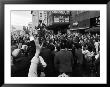 Sen. Robert Kennedy Standing On Roof Of Car As He Is Swamped By A Crowd Of Welcoming Well Wishers by Bill Eppridge Limited Edition Print