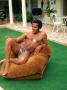 Fred Williamson Relaxes Outside, October 1974 by Isaac Sutton Limited Edition Print
