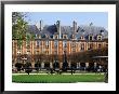Fountains And Gardens In Front Of Place De Vosges, Paris, Ile-De-France, France by Christopher Groenhout Limited Edition Print