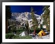 Campers On The Whitney Portal Trail, In The Sierra Nevada Mountains, Inyo National Forest, Usa by Brent Winebrenner Limited Edition Print
