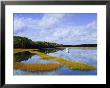 Still Water Reflecting The Sky Near Kennebunkport, Maine, New England, Usa by Fraser Hall Limited Edition Print