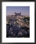 The Alcazar Towering Above The City, Toledo, Castilla-La Mancha, Spain, Europe by Ruth Tomlinson Limited Edition Print