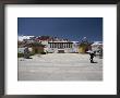 Chinese Stone Lions Outside The Potala Palace, Lhasa, Tibet, China, Asia by Don Smith Limited Edition Print