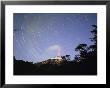 Time Exposure Of Steam And Stars, Villarica Volcano, Chile, South America by Aaron Mccoy Limited Edition Print